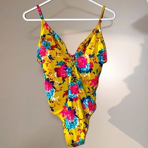 Xhilaration Marigold One piece swimsuit